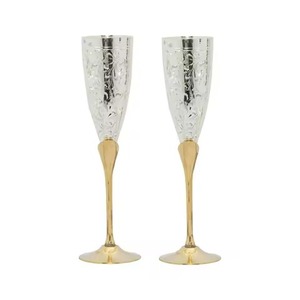 Verre à boire en acier inoxydable de concepteur de gobelet à vin en métal de qualité supérieure pour la fête de mariage - Product Image 1