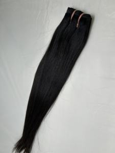 Extensiones de cabello humano de trama recta natural sin procesar - Product Image 2