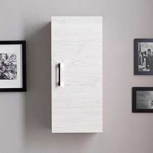ตู้ห้องน้ำไม้โอ๊คขาวแบบประตูเดียว Ravenna Reversible รุ่นหรูหรา - Product Image 2