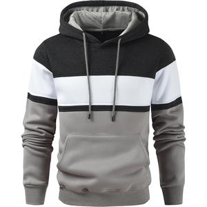 Sudaderas con Capucha para Hombre, Diseño Sólido a la Moda, para Impresión de Logotipo Personalizado, Estilo Hip Hop, Ropa Deportiva para Gimnasio, para Invierno - Product Image 4