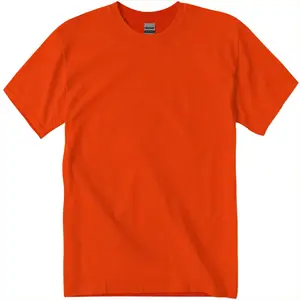 Custom Printed T-Shirts Customized Logo Direct Garment (DTG) Printing Men's Short-Sleeve Crewneck T-Shirt