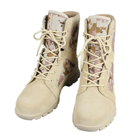 Bottes de désert décontractées d'extérieur Chaussures d'entraînement respirantes de garde de sécurité de montagne résistantes à l'usure