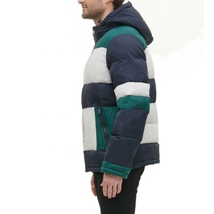 Chaquetas de hombre cálidas con logotipo personalizado chaquetas de invierno burbuja Puff prendas de vestir exteriores Puffer chaquetas de hombre - Product Image 2