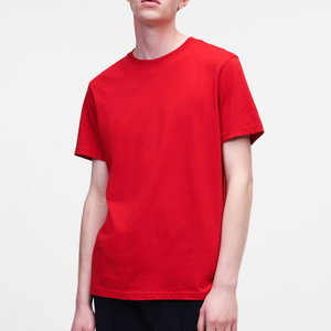 T-shirt pour hommes de couleur unie pour adultes respirant personnalisé OEM conception séchage rapide T-shirt uni pour hommes - Product Image 1