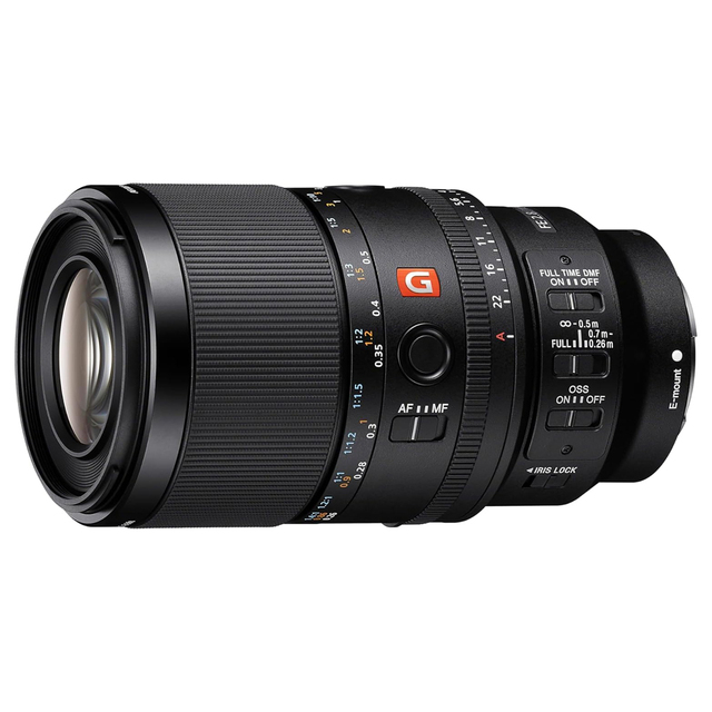 100mm F2.8 Macro Lens 1.4x Magnification Autofocus with Image Stabilization E Mount Made in Japan