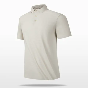 Polo coupe ajustée à imprimé personnalisé pour homme T-shirt à manches courtes à séchage rapide Imprimé personnalisé à manches courtes pas cher pour Polo - Product Image 4