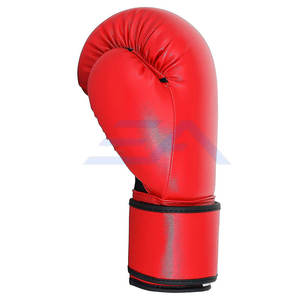 Gants de boxe en cuir de haute qualité, tendance, pour l'entraînement en gros, avec sangle de poignet réglable, antidérapants, personnalisables - Product Image 4