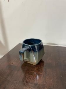 Vintage Ceramic Coffee <b>Mug</b> Retro Porcelain with Solid Pattern <b>Reusable</b> & Leak Proof for Stylish Coffee Drinkers - Product Image 6