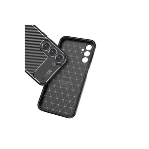 Funda de Silicona Netzy Premium Antihuellas para Samsung Galaxy S23 SAFA Negra, Protectora Delgada y Resistente a Impactos - Product Image 2
