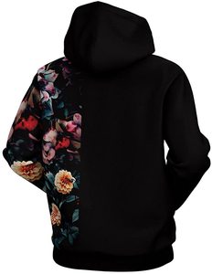 Sudadera con capucha unisex con estampado 3D personalizado para hombre, jersey de tejido de ganchillo, técnica bordada - Product Image 4