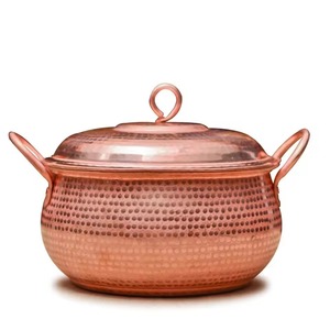 Plat à fondue en cuivre moderne - Écologique et compatible lave-vaisselle - Garde les aliments frais plus longtemps pour les repas en famille - Product Image 3