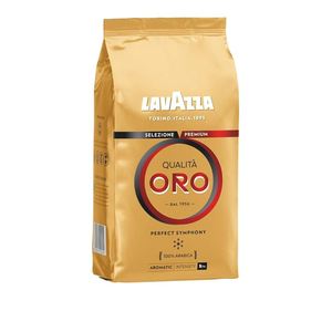 Vente chaude prix d'usine italien Arabica Espresso offre d'approvisionnement en vrac Lavazzaa Qualita Oro grains de café 6x1kg livraison gratuite - Product Image 1