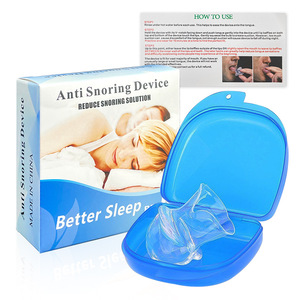 Dispositif anti-ronflement pour la langue |   Stabilisateur de langue en silicone pour l'<span class=keywords><strong>apnée</strong></span> du sommeil et le soulagement du ronflement |   Aide au sommeil réutilisable pour la nuit - Product Image 4