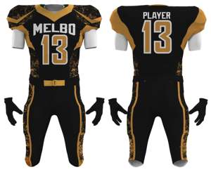 Uniformes de fútbol americano para hombre de alta calidad, diseños personalizados, impresión sublimada, secado rápido, transpirable, ropa de fútbol americano - Product Image 1