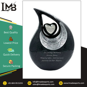 Suministro directo de fábrica Mejor Venta de estilo americano Tamaño personalizado y acabado Lágrima Cremación Cenizas Urnas a precio al por mayor - Product Image 4