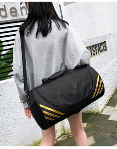 Géométrique traditionnel grand étanche sec boxe Mma Bjj Gear Gym sac à dos cylindre sac de Yoga - Product Image 2