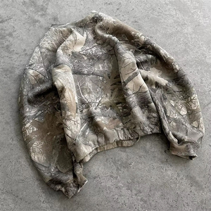 ชุดวอร์มลายพรางไซส์ใหญ่พิเศษสำหรับผู้ชายชุดวอร์มพิมพ์ลายต้นไม้ล่าสัตว์ - Product Image 3