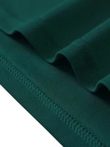 Custom Logo Men's Green Long Sleeve Rugby Polo Shirt With Front Logo Breathable Casual Sport Style Button <b>Down</b> Collar - Product Image 4