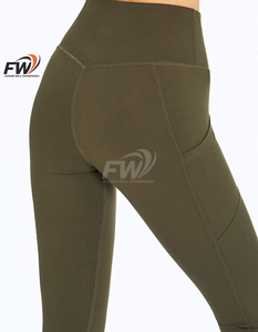 กางเกงโยคะเอวสูงคุณภาพสูงสำหรับผู้หญิง เนื้อผ้าระบายอากาศ แห้งเร็ว เหมาะสำหรับคนไซส์ใหญ่ กางเกงออกกำลังกายยกกระชับสะโพก - Product Image 6