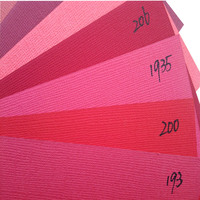 Vente directe de papier cartonné texturé de haute qualité papier de scrapbooking bricolage coloré pour la fabrication de cartes artisanales