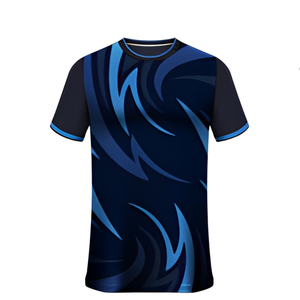 Maillots de football personnalisés imprimés numériquement en polyester/nylon, respirants et anti-humidité, sans manches, avec encolure bandeau - Product Image 5