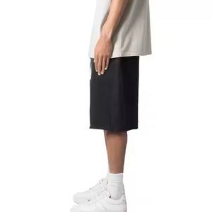 Pantalones cortos de gimnasio para hombre, 100% algodón orgánico, patrón sólido, estilo informal, logotipo personalizado, suministro a granel de la más alta calidad disponible - Product Image 4