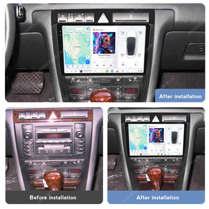 DUDUAUTO DUDU7 Smart Android 13 <span class=keywords><strong>Autoradio</strong></span> pour <span class=keywords><strong>Audi</strong></span> <span class=keywords><strong>A6</strong></span> <span class=keywords><strong>C5</strong></span> 1997-2004 S6 2 1999-2004 RS6 1 2002-2006 - Product Image 4