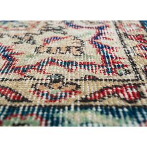 Alfombras de Lana Rojo Anaranjado Vintage, Anudadas a Mano, con Medallón y Patrones Rectangulares Abstractos para Sala de Estar, Pasillo, Nuevo Modelo 2025 - Product Image 3