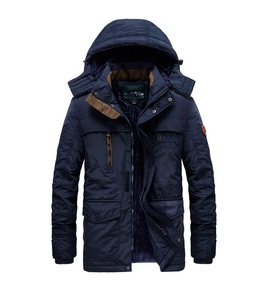 Veste parka matelassée pour homme en gros, imperméable, hiver, super qualité, veste parka pour homme - Product Image 1