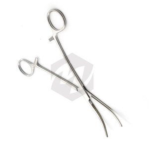 Rochester Carmalt Forceps Curved 8" Manual Surgical Hemostatic <b>Clamp</b> Tool Stainless Steel CE Certified Veterinary Surgical - Product Image 5