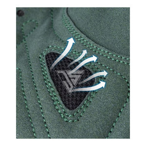 Guante de Ciclismo de medio Dedo de verano para hombre Material usado tela elástica de poliéster, tela de rizo de toalla, cuero sintético, acolchados - Product Image 6