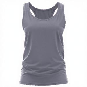 Camiseta Deportiva Casual de Punto Transpirable para Mujer con Logo Frontal - Product Image 1