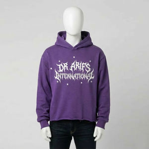 Fabricante de Sudaderas con Capucha Bordadas con Logotipo Personalizado, Sudadera con Capucha de Estilo Urbano OEM, Venta al por Mayor de Sudaderas con Capucha Extra Grandes para Hombre, 100% Algodón - Product Image 3