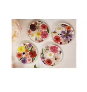 Ensembles de sous-verres en incrustation d'os idéaux pour la protection de la table et la décoration de la maison Décor de chambre élégant Sous-verres sophistiqués - Product Image 3