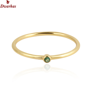 Anillo minimalista de plata de ley 925 chapado en oro con piedra preciosa de rubí natural, precio de fábrica de alta calidad para bodas - Product Image 4