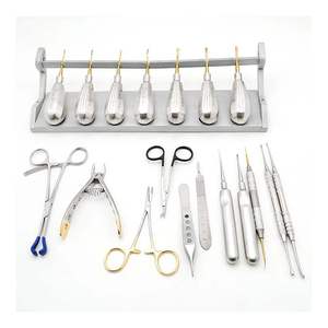 Kit de cepillado dental suave Juego de instrumentos de cirugía de implantes Kit de Instrumentos dentales recubiertos de titanio Cirugía de implantes dentales - Product Image 3