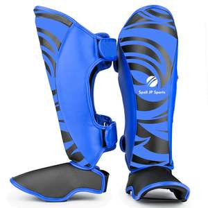 Espinilleras de Piel Genuina de Primera Calidad, Personalizadas, Hechas a Medida, para Entrenamiento de Boxeo, Muay Thai y Kickboxing - Product Image 3