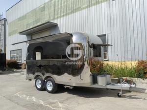 Camion de café mobile en promotion, entièrement équipé et personnalisable pour la vente de hot-dogs en extérieur - Product Image 5
