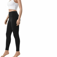 Leggings Deportivos de Pickleball para Mujer, Cintura Alta, Largo hasta el Tobillo, Sin Costuras, Elásticos en Cuatro Direcciones, Spandex/Poliéster, Transpirables, de Secado Rápido
