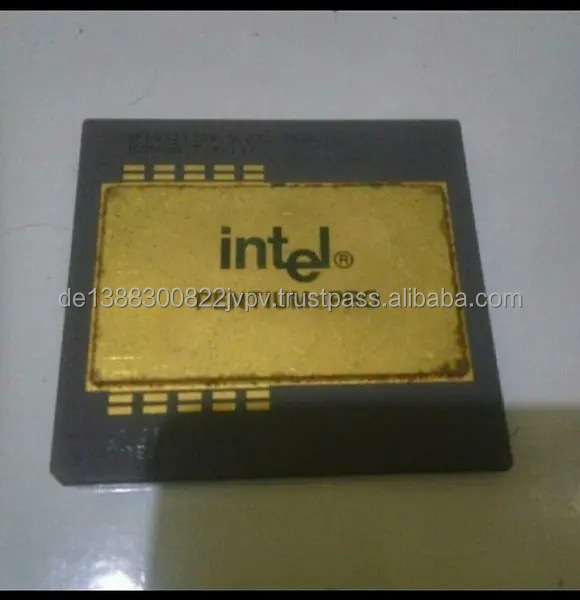 Pentium Pro Ceramic CPU Scrap for Gold Recovery | Used Intel Xeon