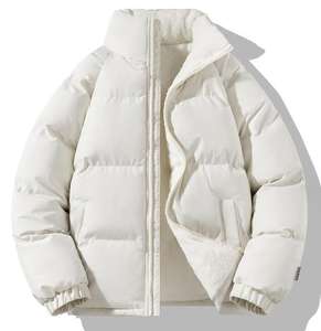 Chaqueta de Plumón Gruesa de Felpa, Chaqueta de Invierno Acolchada, Nueva Chaqueta de Invierno de Alta Calidad para Hombre, Abrigo Cálido - Product Image 1