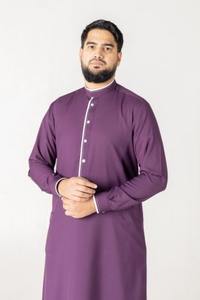 Ropa Islámica Masculina Más Vendida, Estilo Modesto, Thobe Jubba, Precio al por Mayor, Ropa Casual Musulmana Árabe en Existencia - Product Image 2