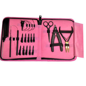 Heavy-Duty Professional Stainless Steel Hair Extension <b>Pliers</b> <b>Set</b> for Salons with Micro Breads Tools - Product Image 3