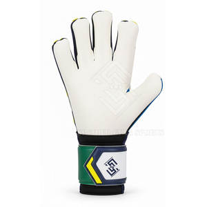 Gants de gardien de but professionnels en latex léger de haute qualité avec fermeture à boucle et crochet antidérapante, protection des doigts, prix de gros - Product Image 3