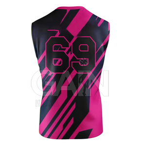 Uniformes de Fútbol 7 V 7 para Adultos, Sin Mangas, 100% Poliéster, Transpirable, de Secado Rápido, para Hombre - Product Image 4