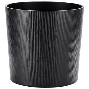 Couvercle de poubelle en acier galvanisé élégant avec finition noire antique conçu pour les intérieurs décoratifs à usage fonctionnel quotidien - Product Image 2