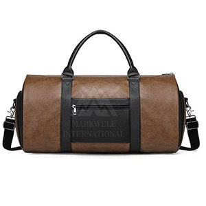 Best Selling Premium Quality Leather <b>Travel</b> <b>Bags</b> Waterproof <b>Men</b> Women Leather <b>Travel</b> <b>Bags</b> - Product Image 3