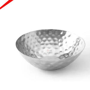 2025 incroyable look argent fini métal acier inoxydable ramadan bol pour hôtel restaurant et bar - Product Image 2