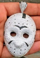 Colgante de oro de 18 quilates con diamantes, joyería personalizada con diamantes cultivados en laboratorio de Hip Hop, Cvd y HPHT