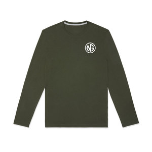 Nouveau design 2026 – T-shirts 100 % coton à manches longues, style streetwear, logo imprimé, coupe ample, vente en gros pour hommes - Product Image 1